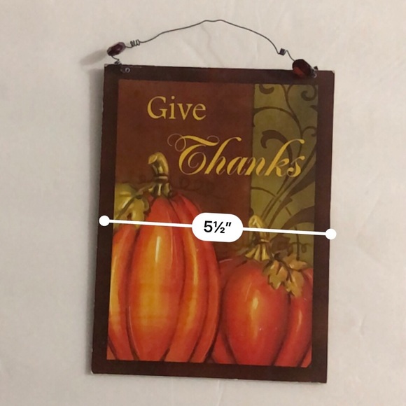 Give Thanks Sign - Picture 4 of 5